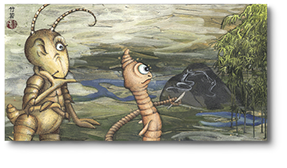 Christin Schindler Illustration Anaximander