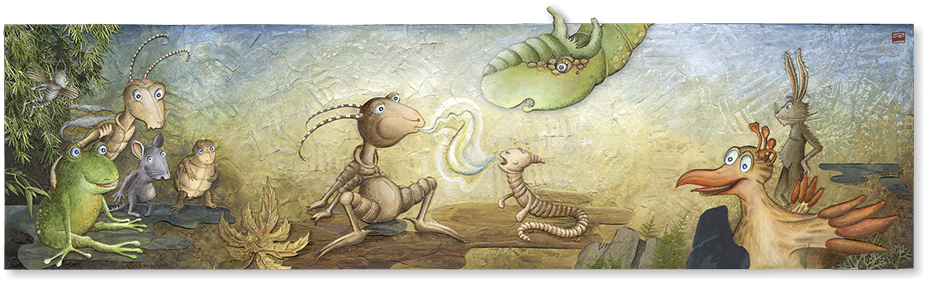 Christin Schindler Illustration Anaximander