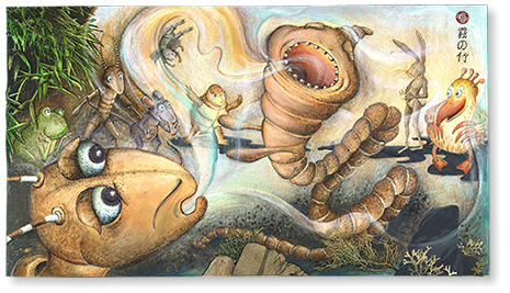 Christin Schindler Illustration Anaximander