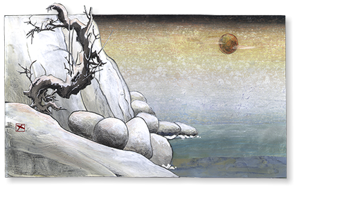 Christin Schindler Illustration Anaximander